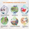 5D DIY Diamond Painting Animal Kit Butterfly Rabbit Cat DIY Partial Special Shaped Drill Handmade Diamond Mosaic Art G