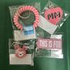 [USED] TWICE Momo Coil Key Ring Charm Pop-up Shop Exclusive