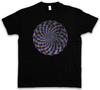 HYPNO SPIRAL II T-SHIRT Labyrinth Mystic Hypnotic Esoterik Circle