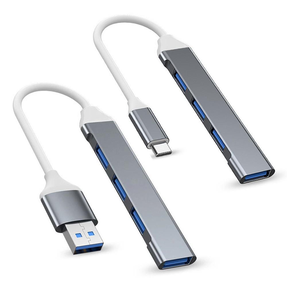 USB3.0 Type-C Expansion Dock: 1-to-4 Notebook Hub for USB Devices