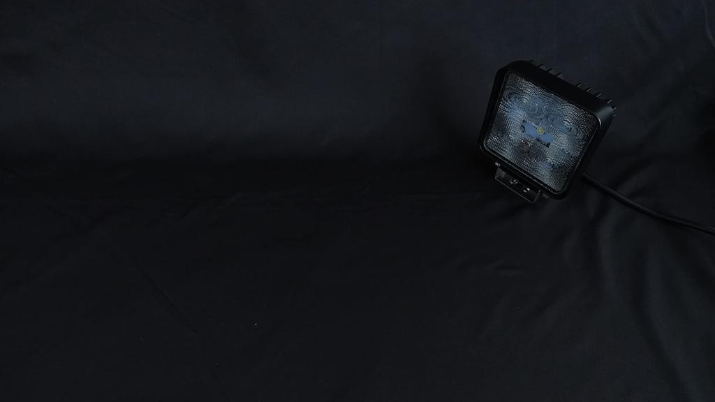 Kashimura NML-2 LED Work Light, 5 LEDs, White, 15W, 975lm, 6000K, Noise Reduction, IP67, DC12/24V