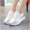 2 Cotton Shoes Winter Women's Warm Fleece Thickened Lightweight Dad Shoes Fashionable Low-top Running