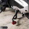 Revolution Universal Center Stand Foot Base for Honda ADV, PCX, and FORZA KF38, KF47, and KF54 (Red)