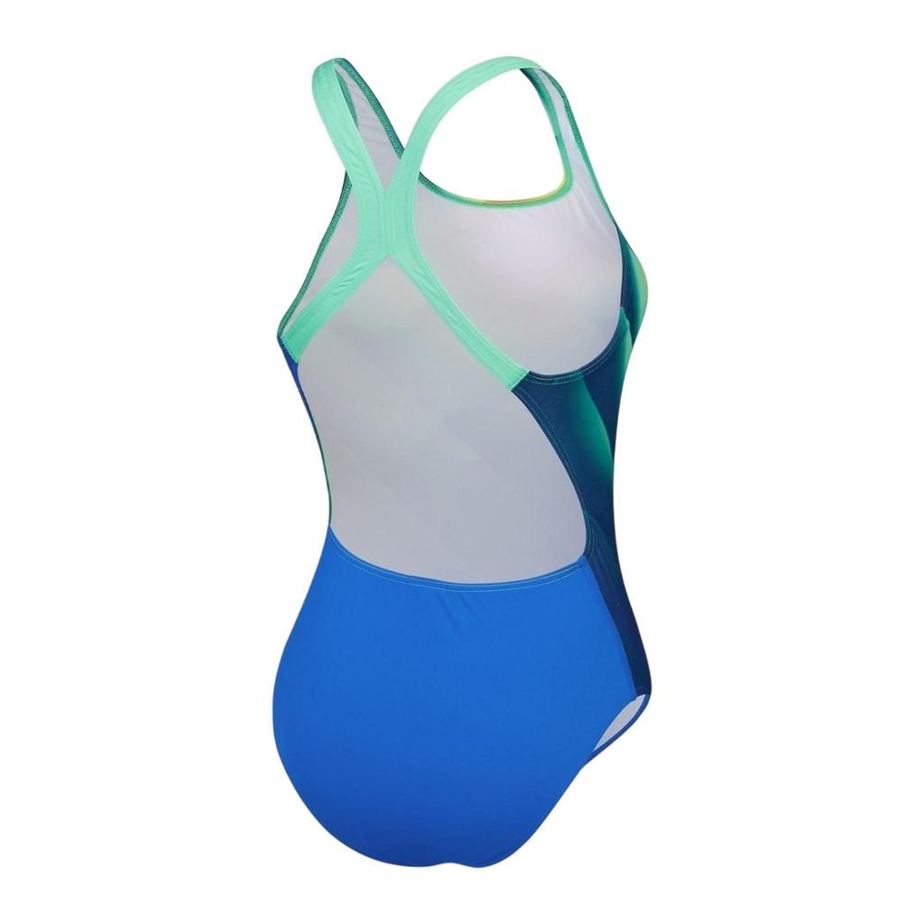 Speedo Womens/Ladies Placement Digital Print One Piece Swimsuit