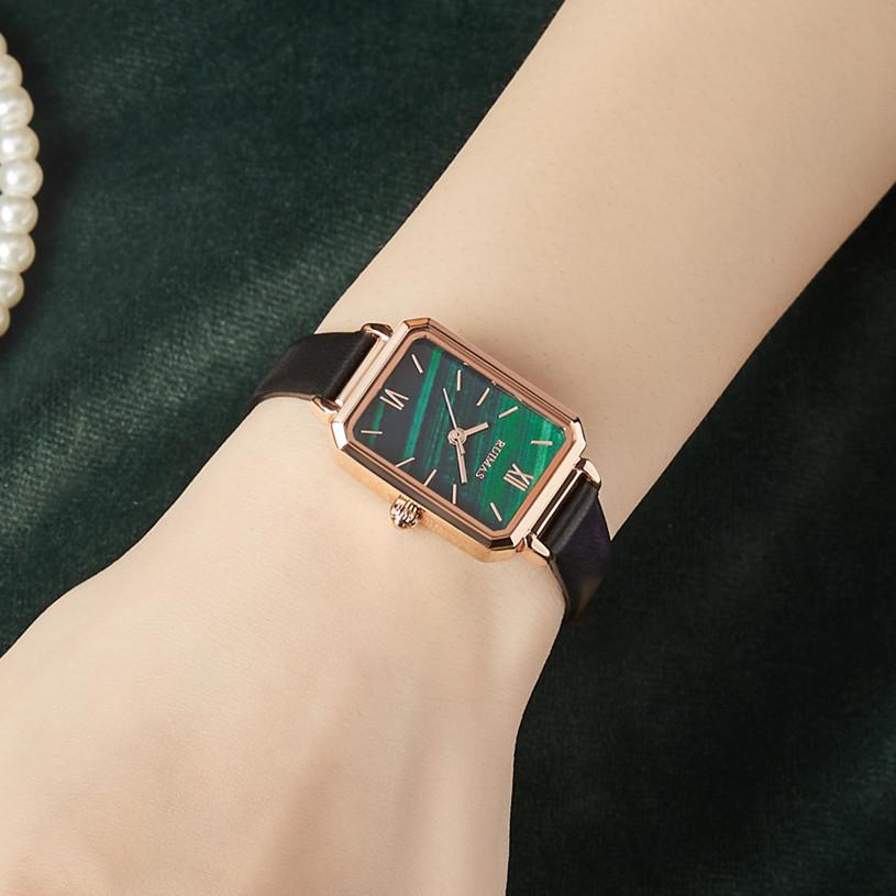 RUIMAS Ladies Wristwatch Luxury Steel Mesh Women's Bracelet Watches Quartz Casual Business Clock Famale Relogio Feminino 329
