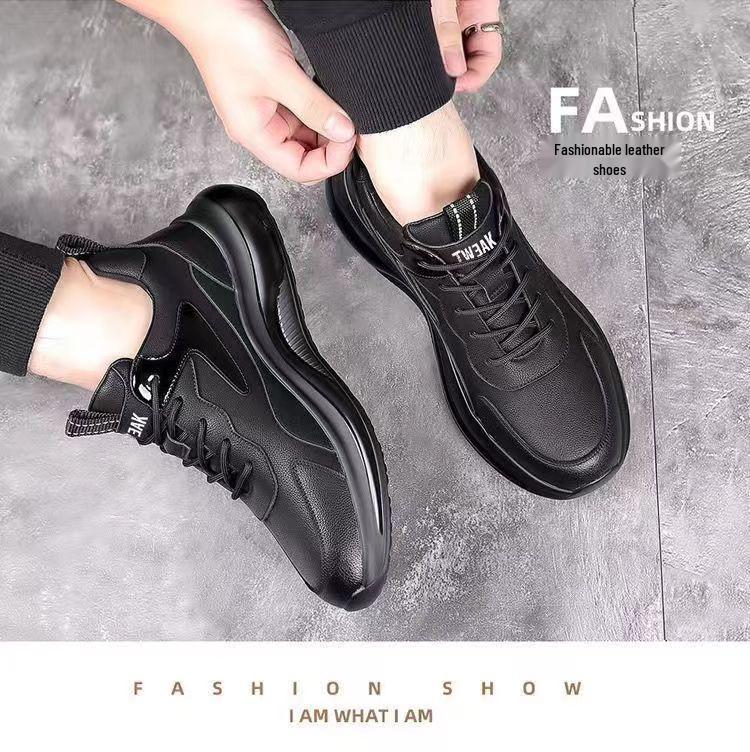 Men's Versatile Autumn/Winter Casual Sneakers - Comfortable, Dirt-Resistant Cotton Shoes
