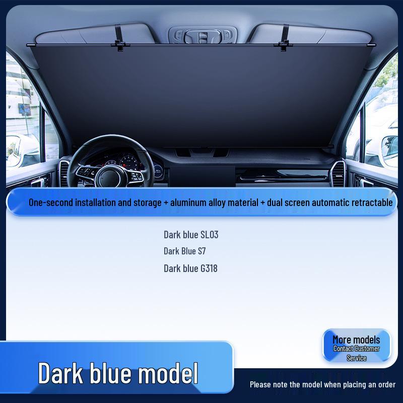 Car Windshield Sunshade - Heat Insulation & Light Blocking for Summer