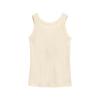 Spring 2025 Women's Fashion: European & American Style Round Neck Solid Color Top with Wide Straps