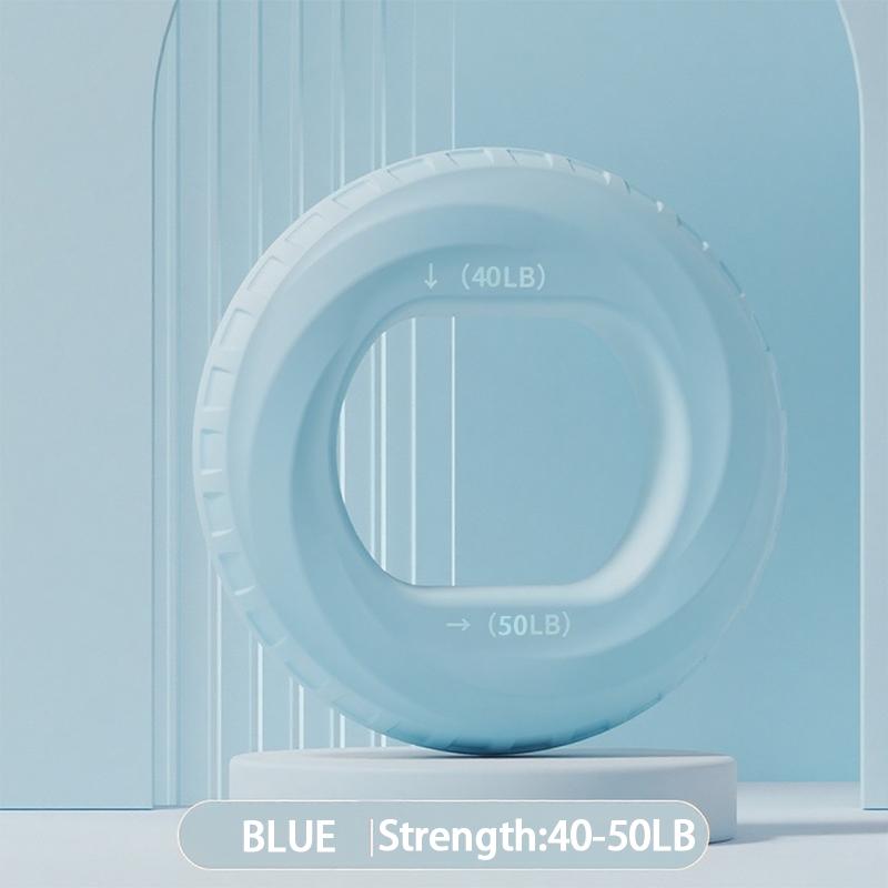 Silicone Grip Strength Ball for Wrist Arm Muscle Training Finger Rehabilitation Double Strength Grip Circle