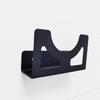 Black Wrought Iron Wall-Mounted Grinder Storage Rack