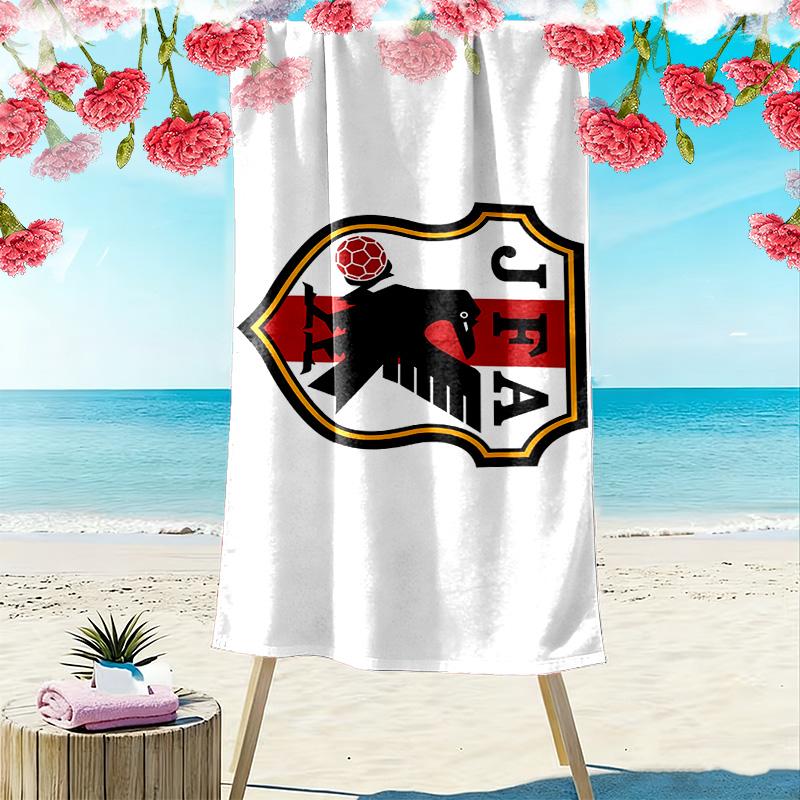 JFA Logo Print Beach Towel, Large Soft Quick Dry Towel for Beach Camping Swimming