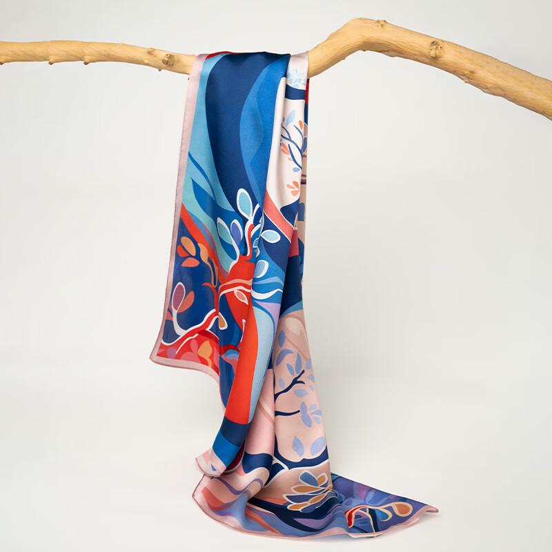 Forbidden City Qingyun Spring Silk Scarf