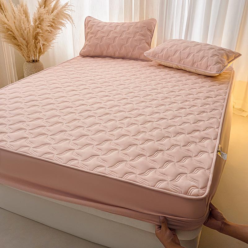 Category A Maternal and Infant Waterproof Diaper Sheet, Quilted Thickened Mattress Protector, Dustproof Bed Cover, Bed Cover