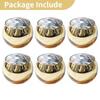 6/12Pcs Mercury Votive Tealight Glass Candle Holder Wishing Candlestick Birthday Party Home Wedding Table Centerpiece Decoration