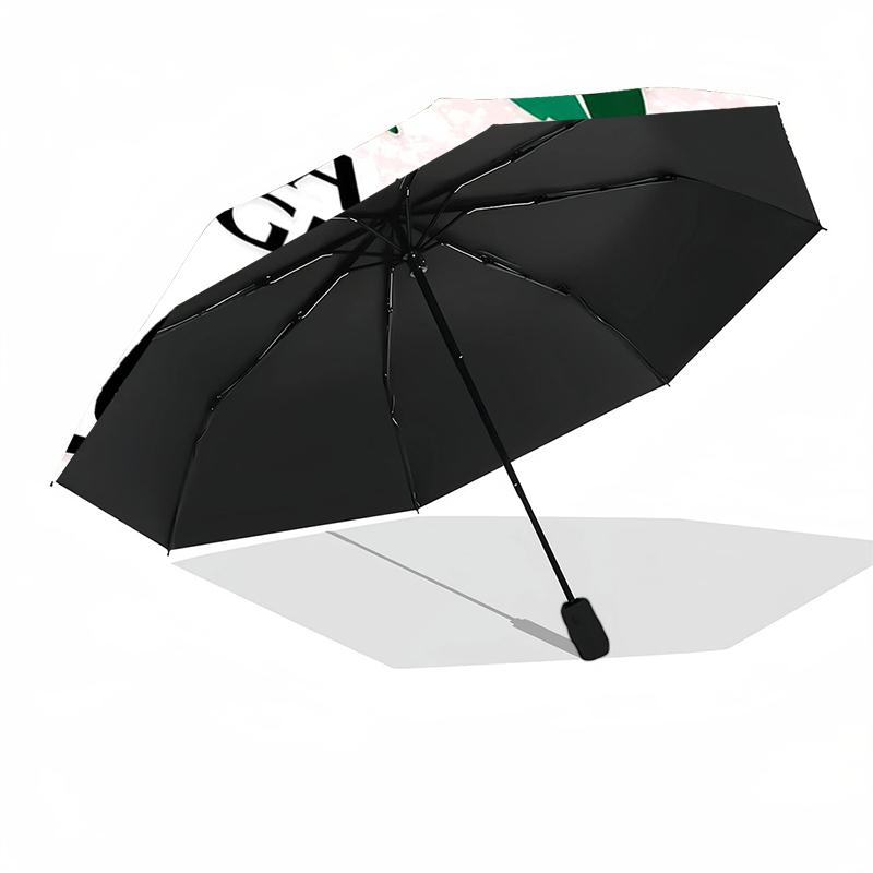 Custom Name England Rugby Theme Automatic Umbrella, Lightweight & Portable, 8 Rib, Perfect for Outdoor Travel, Birthdays, Christmas, Gifts.