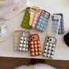 Niche Gegalvaniseerde Effen Kleur Bubble Case voor iPhone 16/17 Pro Max, 14/15