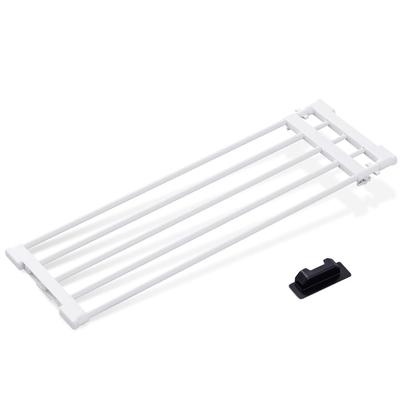Iris Ohyama Telescopic Tension Shelf, Extendable Type with Adapter, 30kg Load Capacity, 65-95cm, H-J-NST75R, White