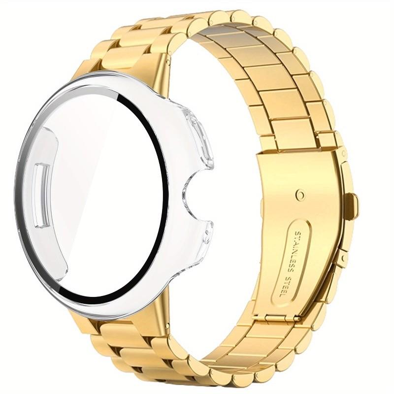 Metal Strap & Case For Piexl Watch 1 2 3 41mm 45mm Metal Stainless Steel watchband Accessories