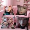 Lightning Final Fantasy Game Pillow Case Square Pillow Bedroom Sofa Leisure Comfort Cushion Car Home Decoration