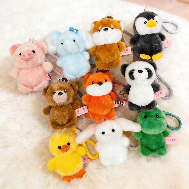Cute Pink Pig Pendant Keychain for Kids
