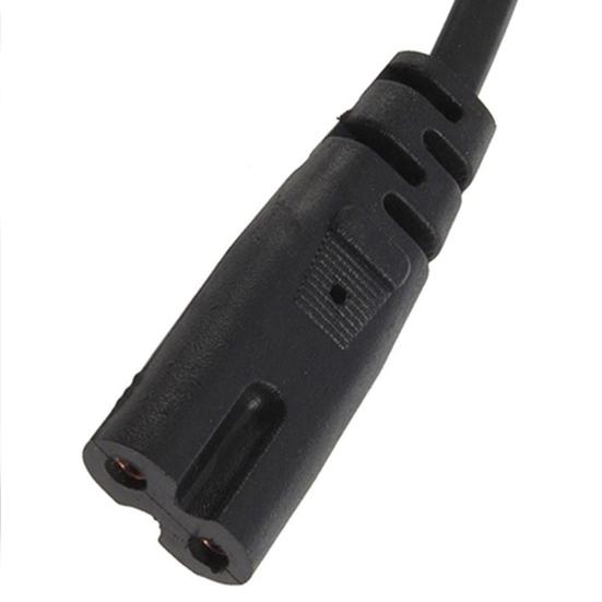 US Plug 2-Prong Port AC Power Cord/Cable for Sony Playstation PS2 PS3/PS3