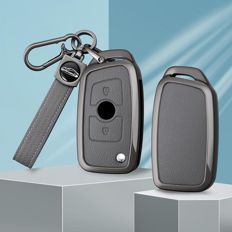 Compatible Car Key Holder for DeLonghi Model B, Elephant Grey