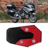 Motorcycle Side Stand Base Extension Enlarger AntiSlip Kickstand Fit for R1200RT 20142018(Black )