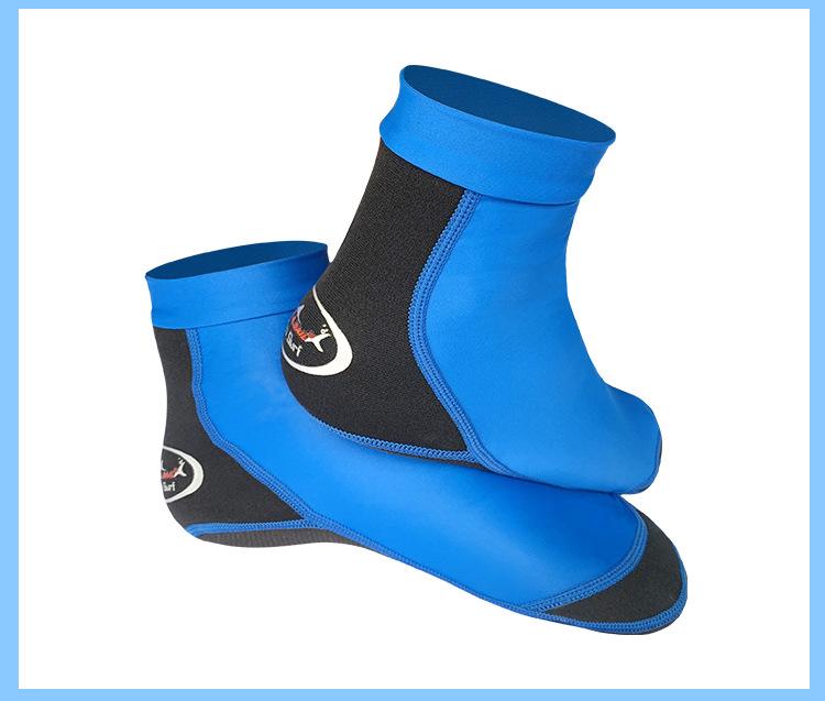Unisex 1.5MM Neoprene Snorkeling Socks - Non-slip, Anti-scratch Beach & Diving Lycra Socks