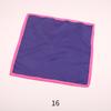 Red Silk Printed Pocket Square for Men - 30cm Small Scarf for Suit or Shirt