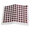 100 Pcs Artificial Fishing Eye Oval 3D Fake Fishing Lure Eye Stickers for DIY Baits Fishing Accessories7MM
