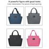 Large Capacity Cooler Bag Oxford Portable Zipper Thermal Lunch Bags Insulated Freezer Bag Camping Picnic Bag