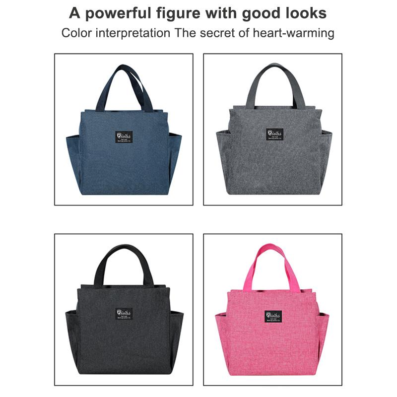Large Capacity Cooler Bag Oxford Portable Zipper Thermal Lunch Bags Insulated Freezer Bag Camping Picnic Bag