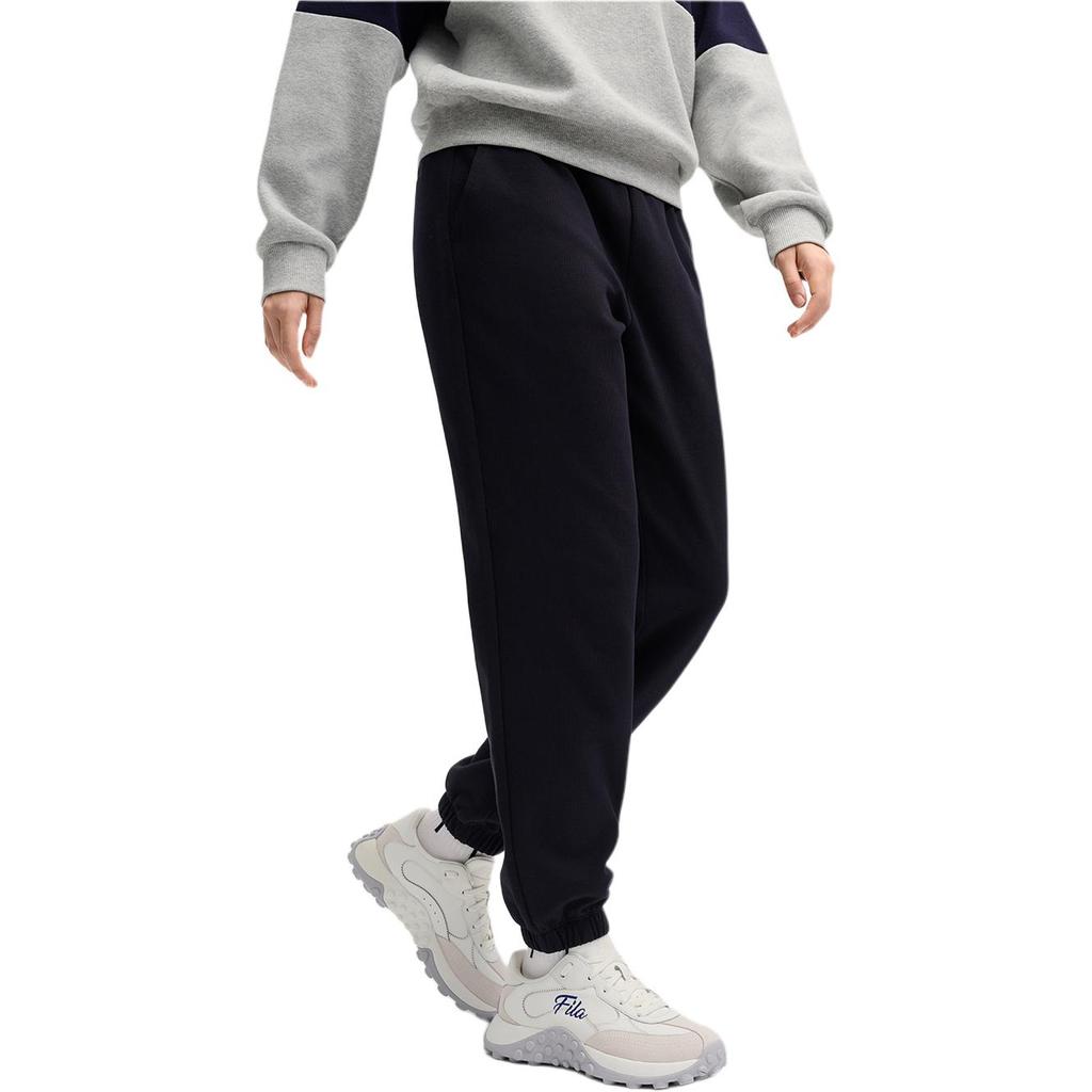 New FILA ORIGINALE Knitted Sweatpants Women's Legend Blue F11W519603F-NV