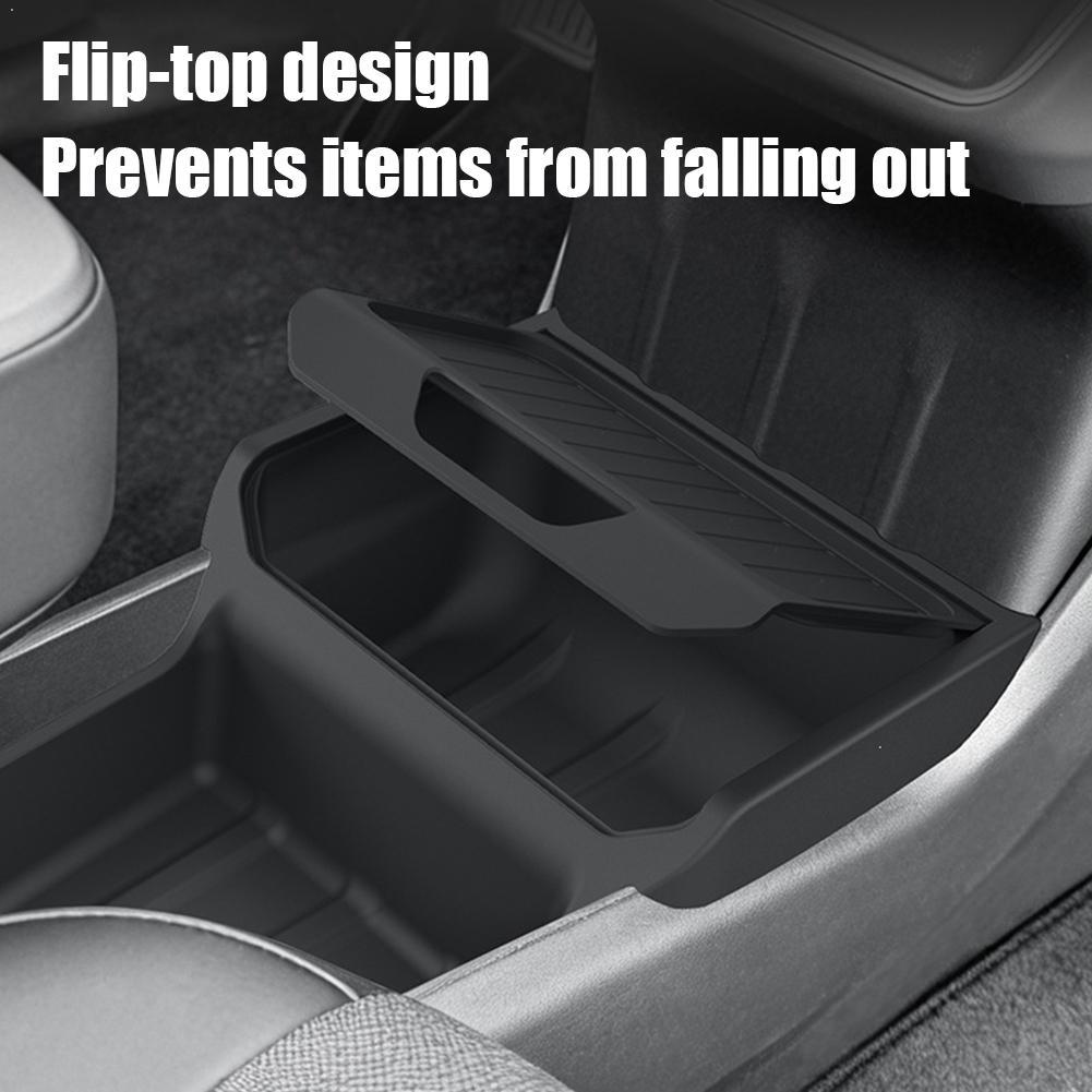 For Tesla For Model Y Juniper Standard RWD 2026 2026 Under Central Control Storage Box Console Organizer Tray Interior Accessory