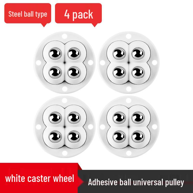 Silent Adhesive Swivel Chair Caster Wheels