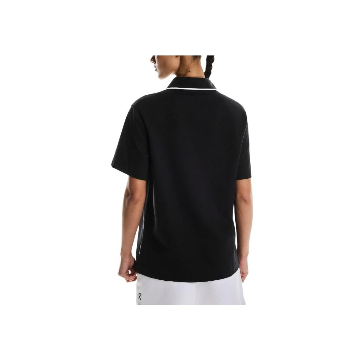 

На Courtside Polo Fashi Удобная Универсальная Приятная к коже Футболка поло с коротким рукавом Женские топы 1WF30530553 S