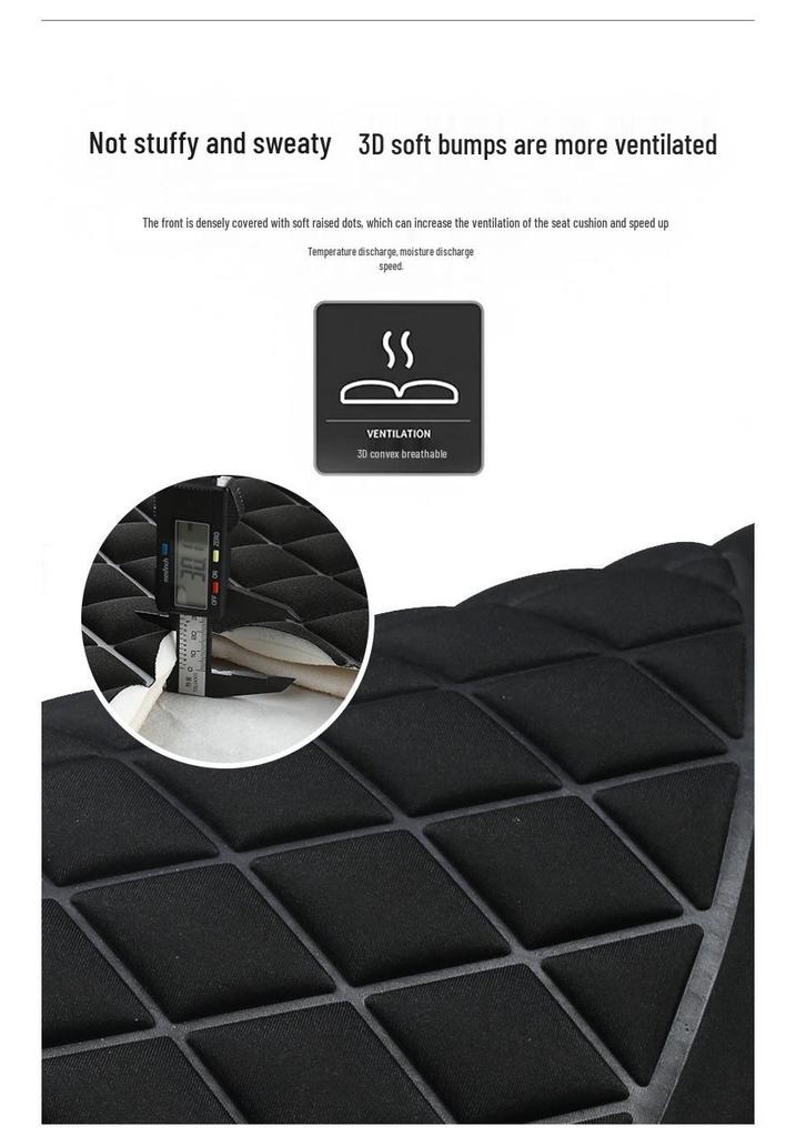 Premium All-Season Cushion for Cars and Office Chairs