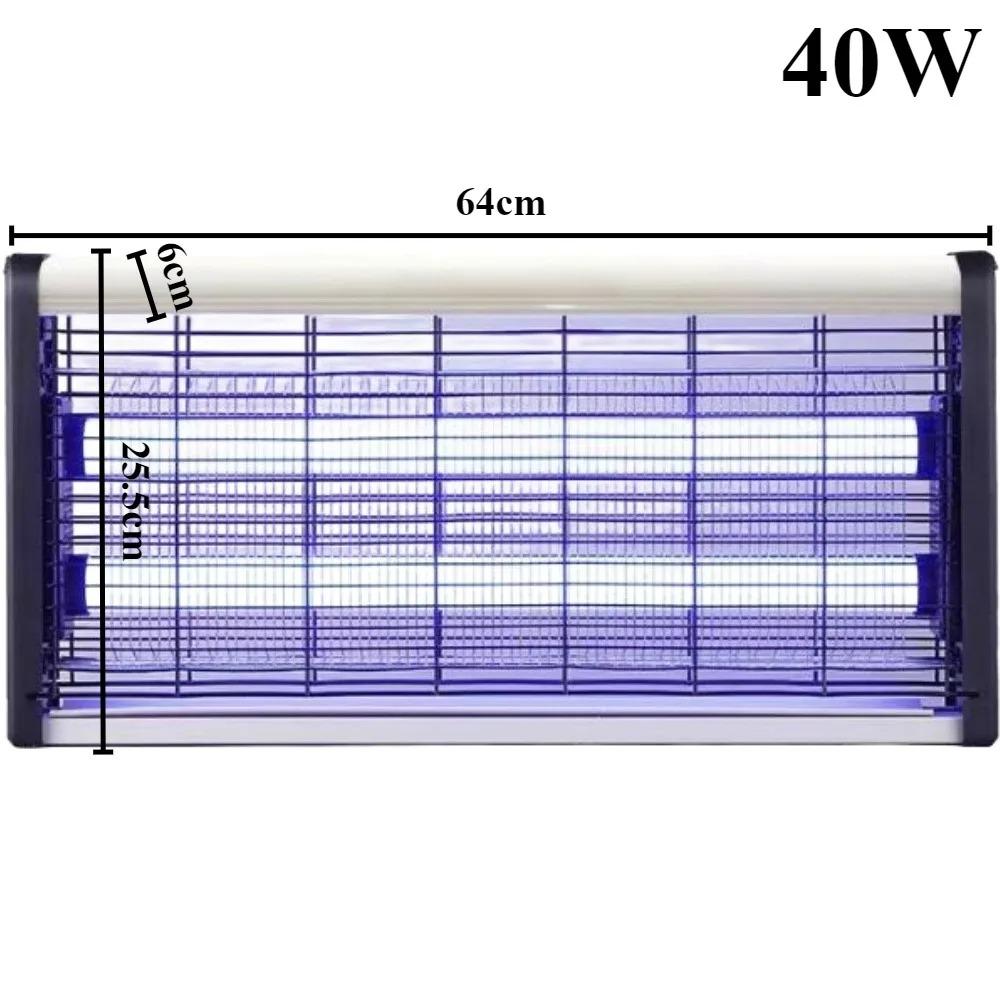 20W/30W/40W Hochleistungs-Mückenvernichterlampe Kommerzieller elektrischer Insektenvernichter für große Flächen UV-Insektenfalle für den Außen- und Innenbereich