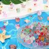 10-100Pcs Glitter Miniature Resin Duck Mini Tiny Ducks For Diy Garden Micro Landscape Aquarium Potted Dollhouse Decoration Decor