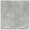 Wall Mounted Kitchen Cabinet Concrete Grey 60 X 31 X 60 Cm Engineered Wood