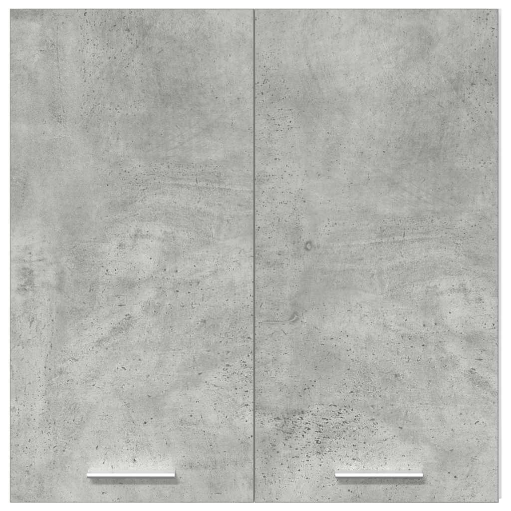 Wall Mounted Kitchen Cabinet Concrete Grey 60 X 31 X 60 Cm Engineered Wood