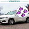 ACROPIX AN4 Schlauchabschlussklemme für Autos, Lila - 4er-Set