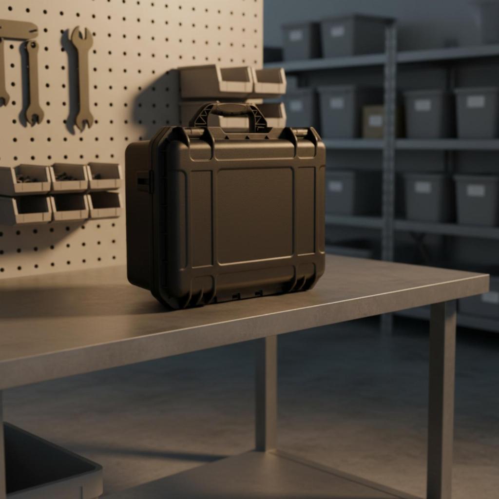 Hard Carrying Container Safeguarding Rigid-Shell Portable