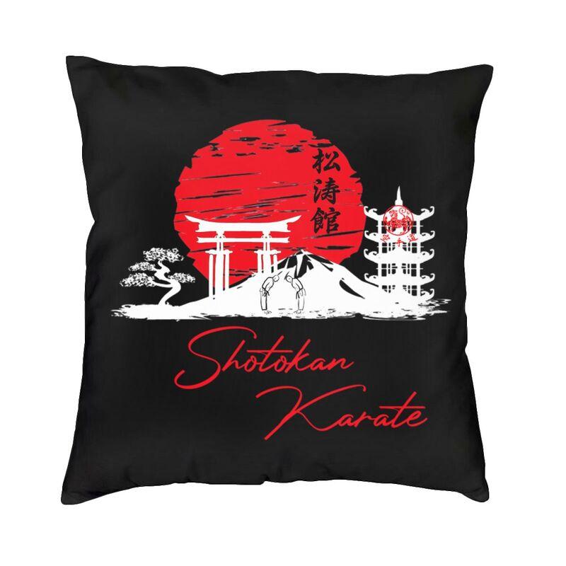 Soft Shotokan Karate Throw Pillow Cover Home Decor Custom Square Cushion Cover 40x40cm Pillowcover for Sofa