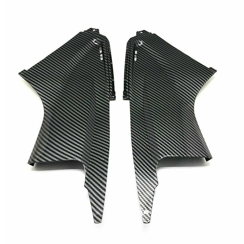 Carbon Fiber Side Air Duct Covers Fairing Fit for Yamaha YZF R6 2003-2005 Motorcycle Ram Air Intake Inserts Guard Protection Bodywork Parts