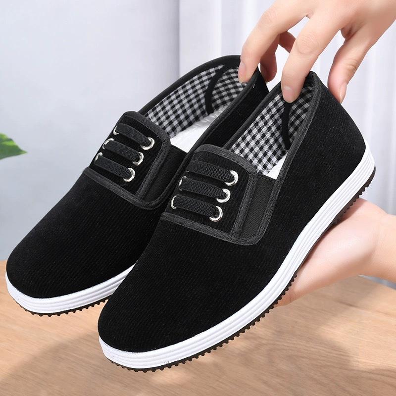 Cloth shoes with thick soles, anti-slip, spring and summer breathable new Chinese cloth shoes, classic cloth shoes
