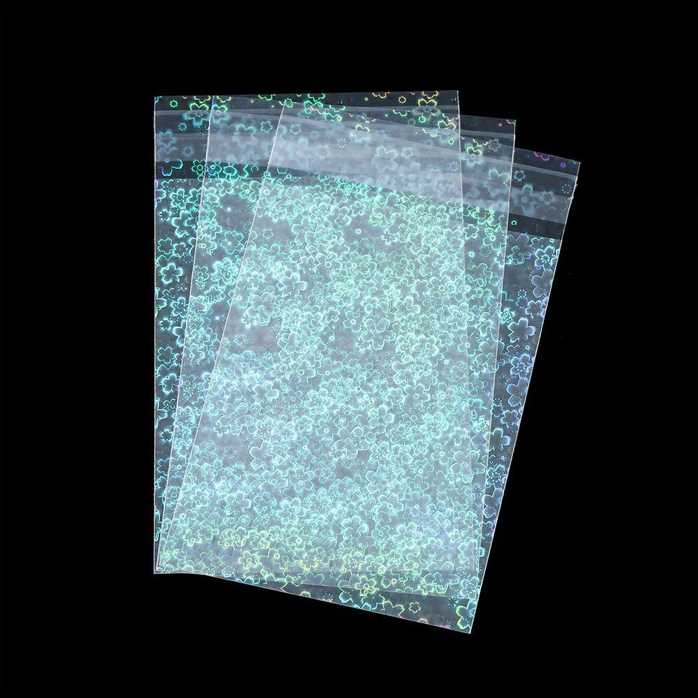50 Stück Transparente Holografische Kartenhüllen Wasserdichter Sammelkarten-Schutz Sammler
