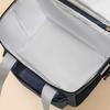 Insulated Lunch Bag Double Deck Reusable Picnic Bag with Pocket for Phones Wallets Thickened