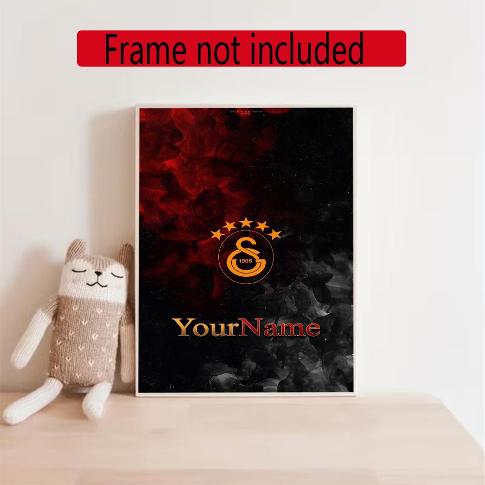 Galatasaray Personalized Name Diamond Paintings Mosaic Wall Round Diamond Art Painting Kits Embroidery Crystal Accessories Frameless