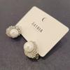 Wedding Pearl E One-Touch Earrings AAAERJJ0003WHF
